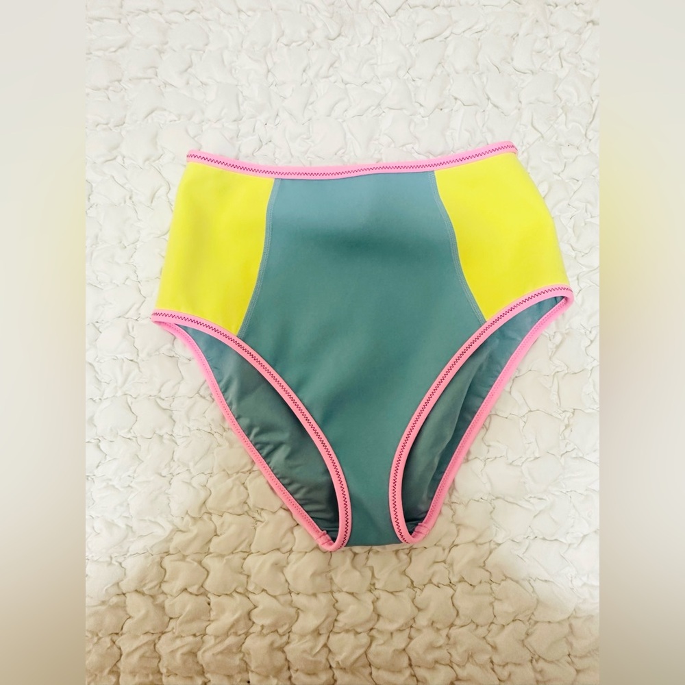 Nwot Free People x IT'S NOW COOL Neo High Waist Bottom - Picture 6 of 8